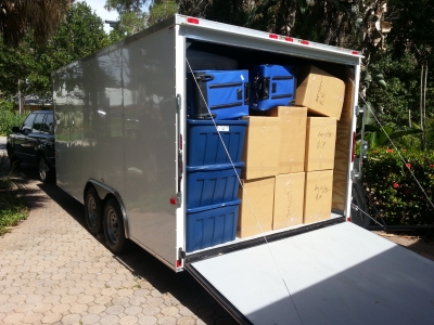 Loading ABF U-Pack trailer 5