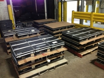 Palletizing expensive cases for domestic shipping 2